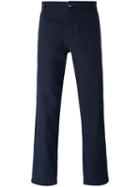 Straight Leg Trousers - Men - Cotton - 30, Blue, Cotton, Universal Works