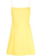 Likely Flared Mini Dress - Yellow