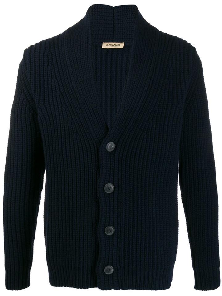 Al Duca D'aosta 1902 Knitted Cardigan - Blue