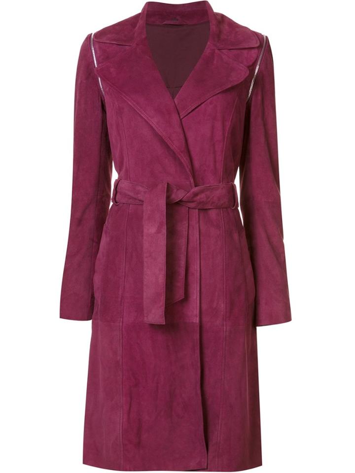 Zac Zac Posen 'gretchen' Coat - Red