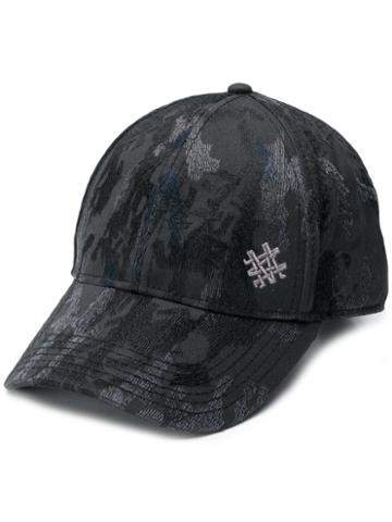 Mr & Mrs Italy Printed Cap - Black