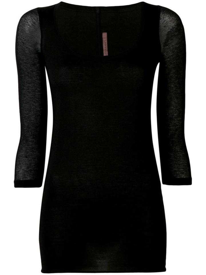 Rick Owens Lilies Long-length Sweatshirt - Black