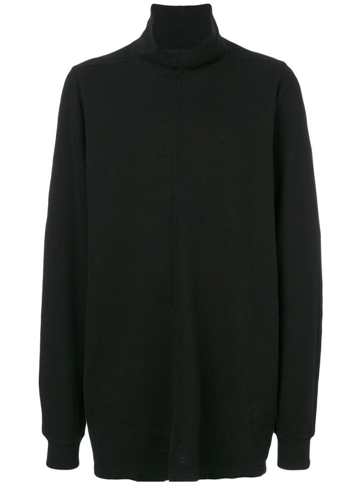 Rick Owens Drkshdw Turtleneck Longsleeved T-shirt - Black