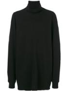 Rick Owens Drkshdw Turtleneck Longsleeved T-shirt - Black