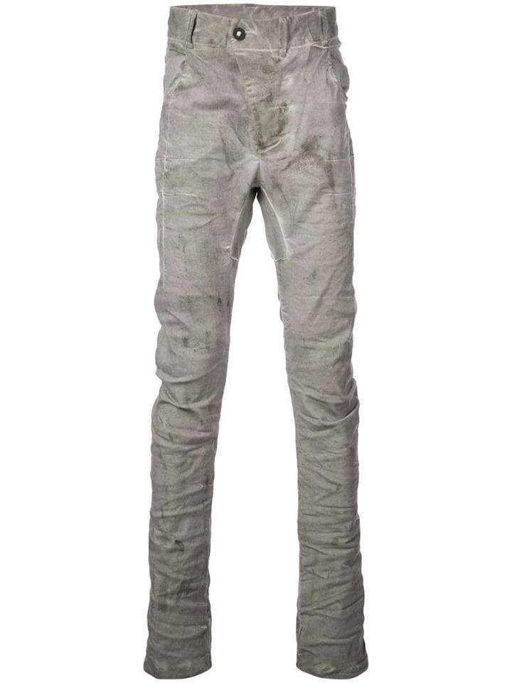 Boris Bidjan Saberi Dropped Crotch Trousers - Grey