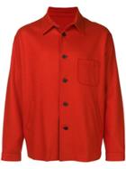 08sircus Super 140 Shirt Jacket - Orange