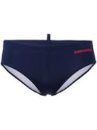 Dsquared2 - L.a. Beach Swim Slips - Men - Polyamide/spandex/elastane - 48, Blue, Polyamide/spandex/elastane