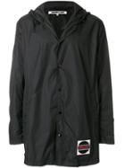 Mcq Alexander Mcqueen Swallow Patch Long Jacket - Black