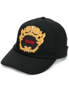Versace Front Logo Cap - Black