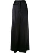 Lemaire - Classic Palazzo Trousers - Women - Cotton/polyester/virgin Wool - 36, Black, Cotton/polyester/virgin Wool