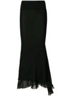 Rick Owens Calf Length Skirt - Black