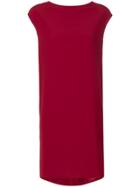 Gianluca Capannolo Ruched Back Dress - Red