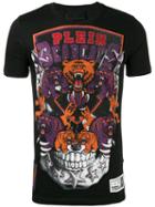 Philipp Plein - Embellished Patch T-shirt - Men - Cotton/crystal - L, Black, Cotton/crystal