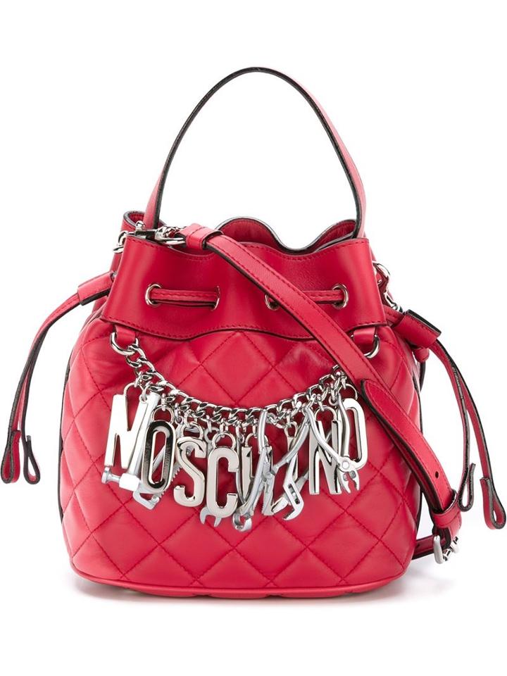 Moschino Tool Belt Bucket Tote
