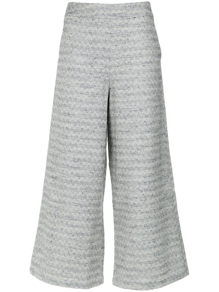 Lilly Sarti Herringbone Patterned Culottes - Multicolour