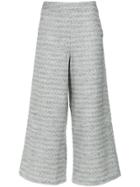 Lilly Sarti Herringbone Patterned Culottes - Multicolour