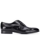Pantanetti Classic Oxford Shoes - Black
