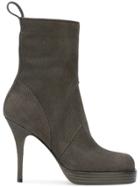 Rick Owens Ankle Boots - Grey