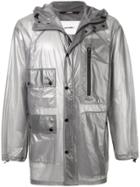 Indice Studio Translucent Rain Jacket - Silver
