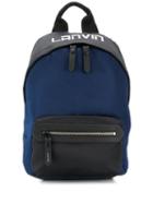 Lanvin Colour Block Backpack - Black