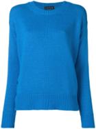 Etro Basic Knitted Jumper - Blue
