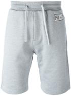 Kenzo Travel Tag Shorts, Men's, Size: Xl, Grey, Cotton