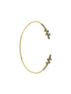 Yannis Sergakis 18kt Gold And Diamond Delicate Cuff - Metallic