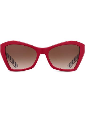 Prada Eyewear Prada Disguise Sunglasses - Red