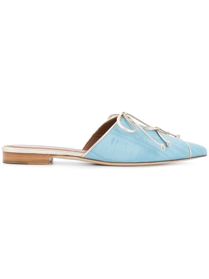 Malone Souliers Chic Design Mules - Yellow & Orange