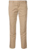 Nili Lotan Classic Cropped Trousers - Brown