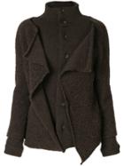 Yohji Yamamoto Pre-owned Buttoned Long Train Coat - Brown
