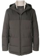 Loro Piana Long Sleeved Down Jacket - Brown