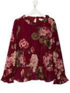 Twin-set Teen Floral Print Blouse - Red