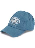 Ground Zero Logo Patch Baseball Cap - Blue