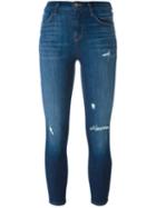 J Brand 'alana' Skinny Jeans, Women's, Size: 27, Blue, Cotton/polyester/spandex/elastane