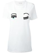Chiara Ferragni Flirting Long T-shirt, Women's, Size: Xs, White, Cotton