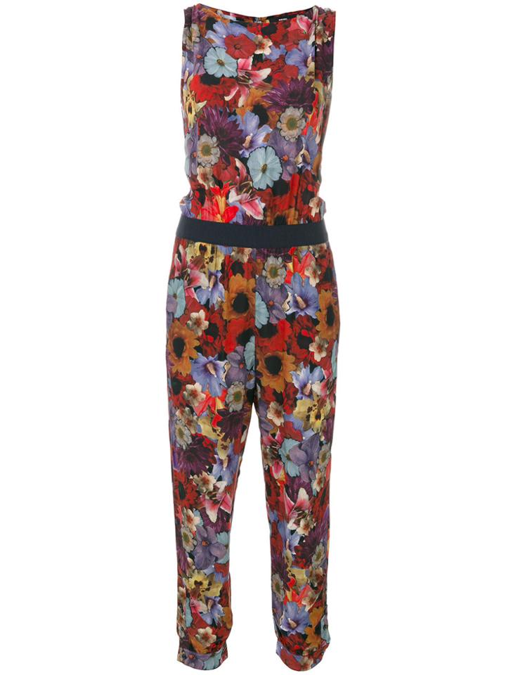 Diesel Floral Print Jumpsuit - Multicolour