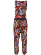 Diesel Floral Print Jumpsuit - Multicolour