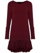 Andrea Bogosian - Knit Dress - Women - Spandex/elastane/viscose/polyimide - P, Red, Spandex/elastane/viscose/polyimide