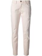 Current/elliott 'the Fling' Skinny Jeans, Women's, Size: 27, Pink/purple, Cotton/spandex/elastane
