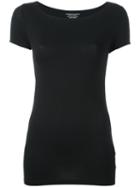 Majestic Filatures Classic T-shirt, Women's, Size: Ii, Black, Viscose/spandex/elastane