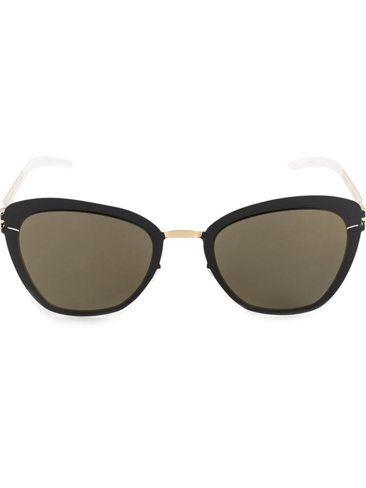 Mykita Joseppa Sunglasses, Adult Unisex, Grey, Steel/acetate/rubber