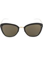 Mykita Joseppa Sunglasses, Adult Unisex, Grey, Steel/acetate/rubber