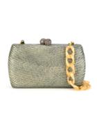 Serpui Straw Clutch