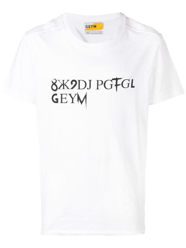 Geym Adresse Universelle T-shirt - White