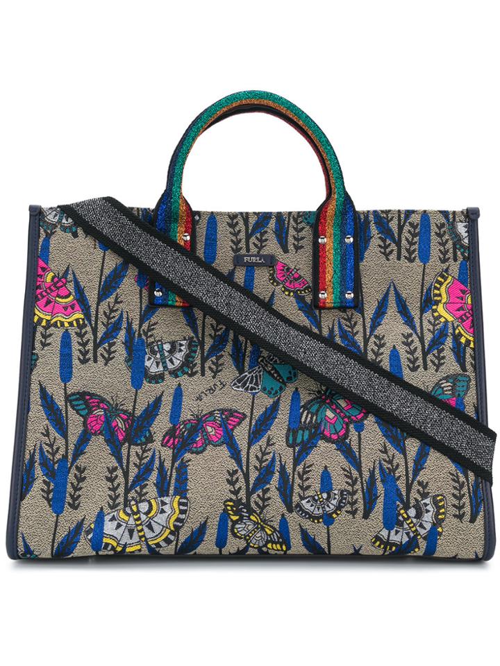 Furla Erica Tote Bag - Nude & Neutrals