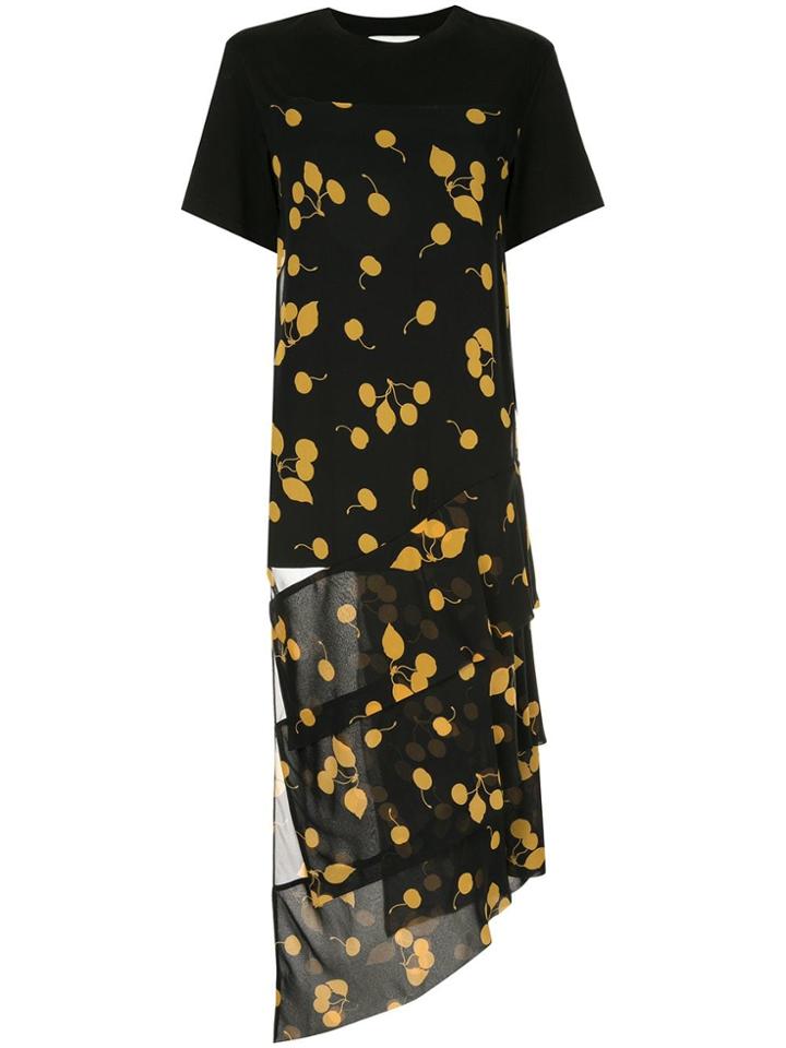 3.1 Phillip Lim Floral Dress - Black