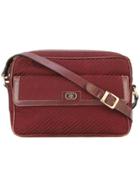 Emilio Pucci Vintage Monogram Logo Shoulder Bag - Red