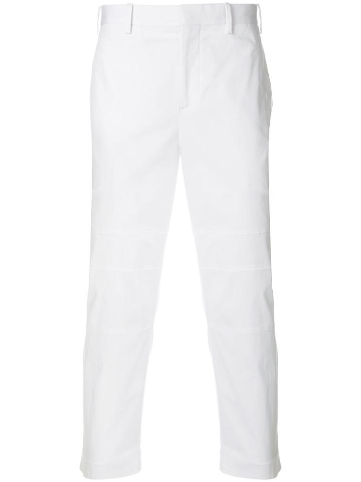 Neil Barrett Cropped Trousers - White
