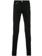 Givenchy - Slim Fit Star Embroidered Jeans - Men - Cotton/spandex/elastane - 34, Black, Cotton/spandex/elastane